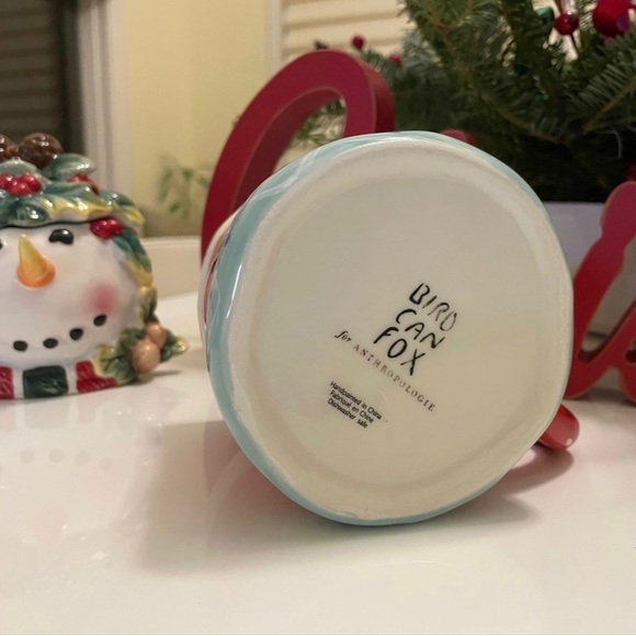 Anthropologie Birdcanfox Santa Mug - Picture 2 of 2